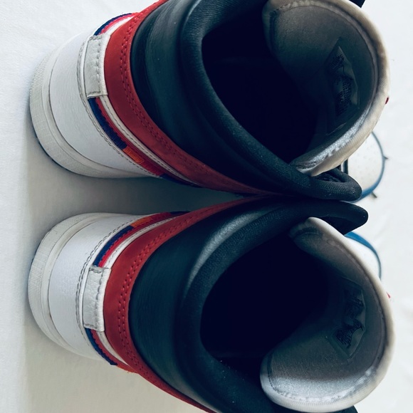 Nike Air Jordan 1 Mid Multicolored Swoosh Men’s Size 8-5” - Picture 4 of 7